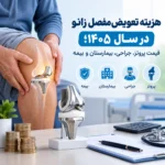 هزینه تعویض مفصل زانو در سال 1405؛ قیمت پروتز، جراحی، بیمارستان و بیمه
